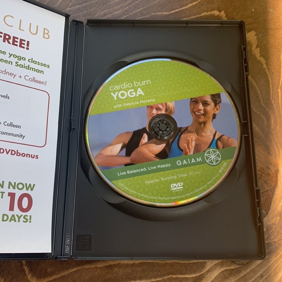 Gaiam cardio burn yoga DVD - Picture 3 of 3